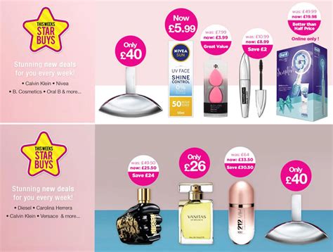 superdrug fragrance offers this week